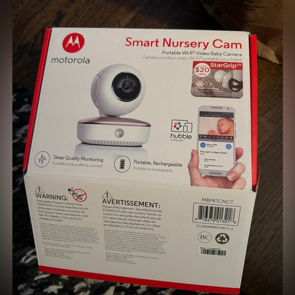 Motorola Smart Nursery Camera